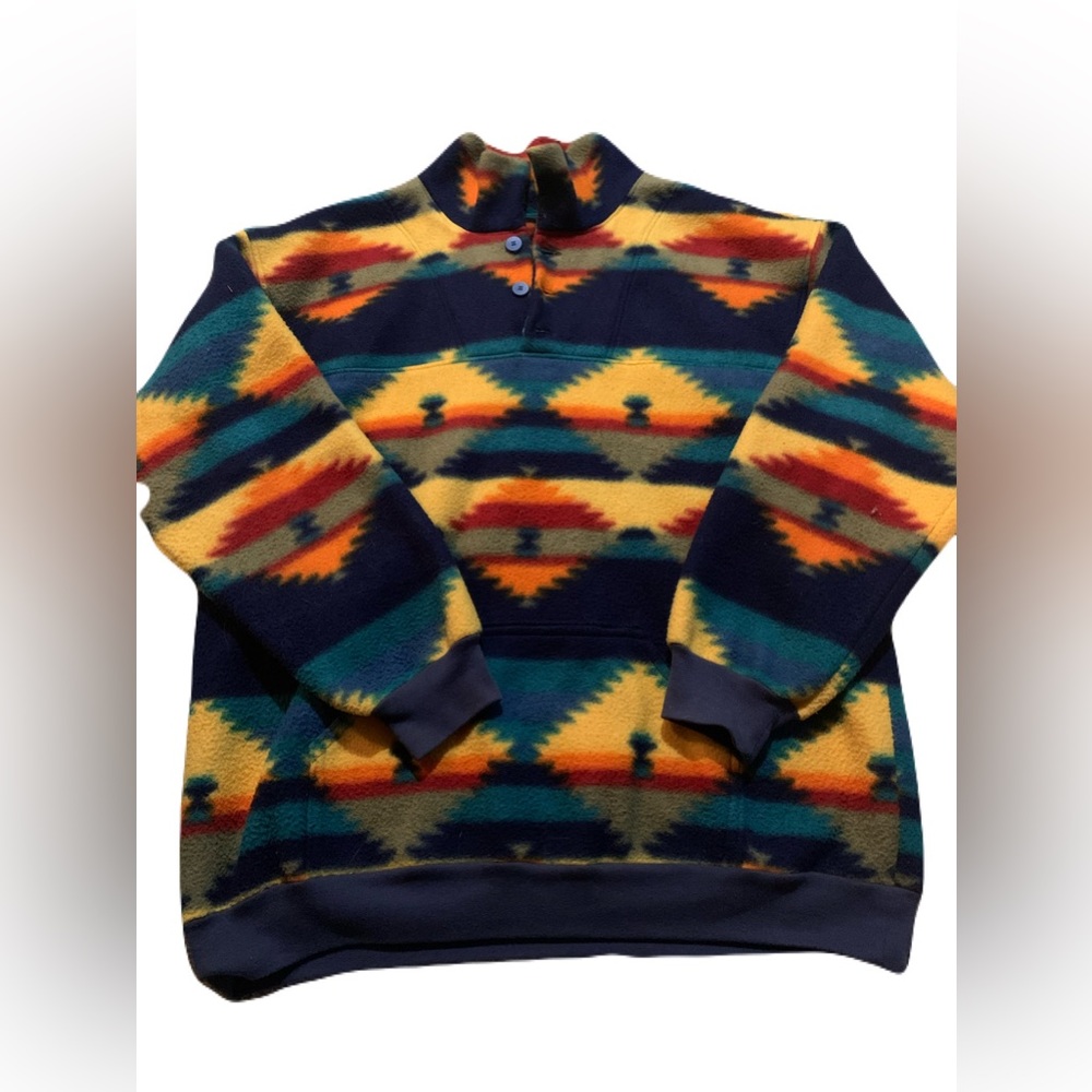 Vintage 1990’s Aztec Print Camping Sweater